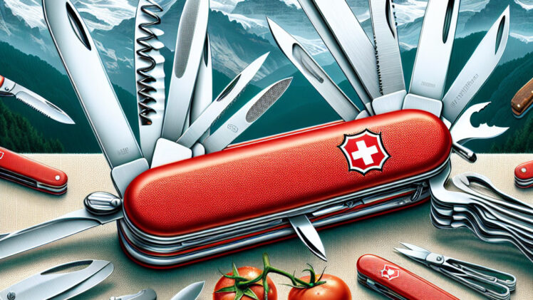 Innowacje w nożach Victorinox.