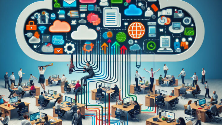 Wpływ technologii cloud computing na organizację pracy w software house.